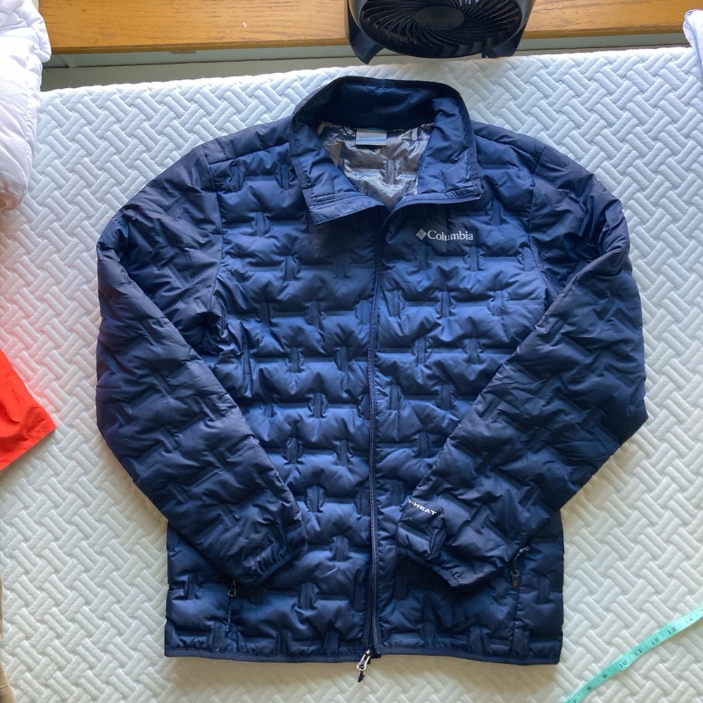 Columbia Men's Dark Blue Puffer Jacket